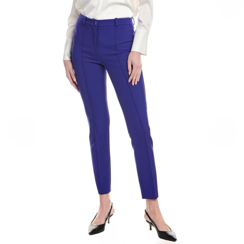 BOSS TANAINA - Trousers - open blue Skinny Stretch Pants, Sz 12 - Picture 5 of 6